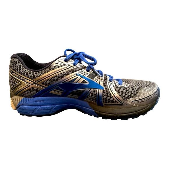 Brooks Adrenaline GTS 17 Men’s Running Shoes Size 9.5 | Stability Trainer | Gray - Picture 7 of 11